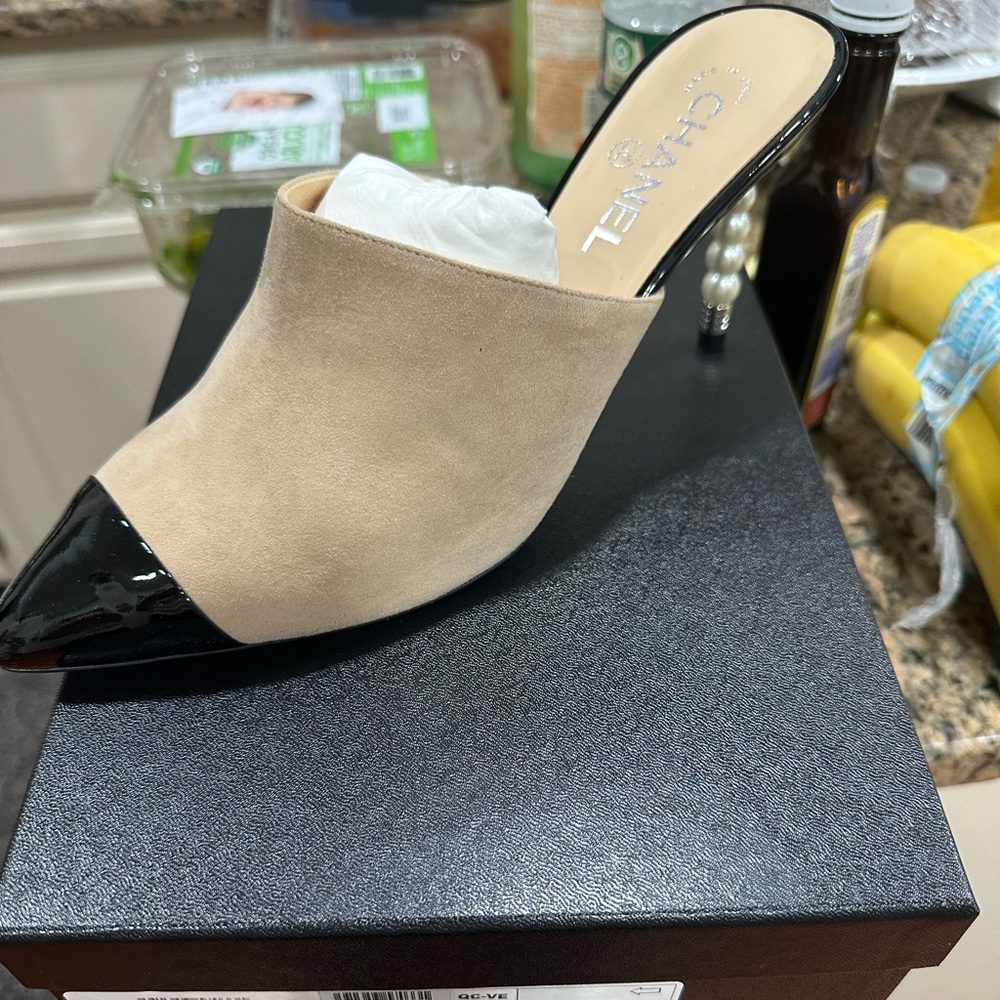 Brand new Chanel mules